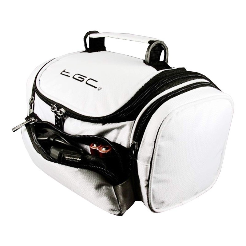 TGC The White Shoulder Camera Case for Canon SLR EOS