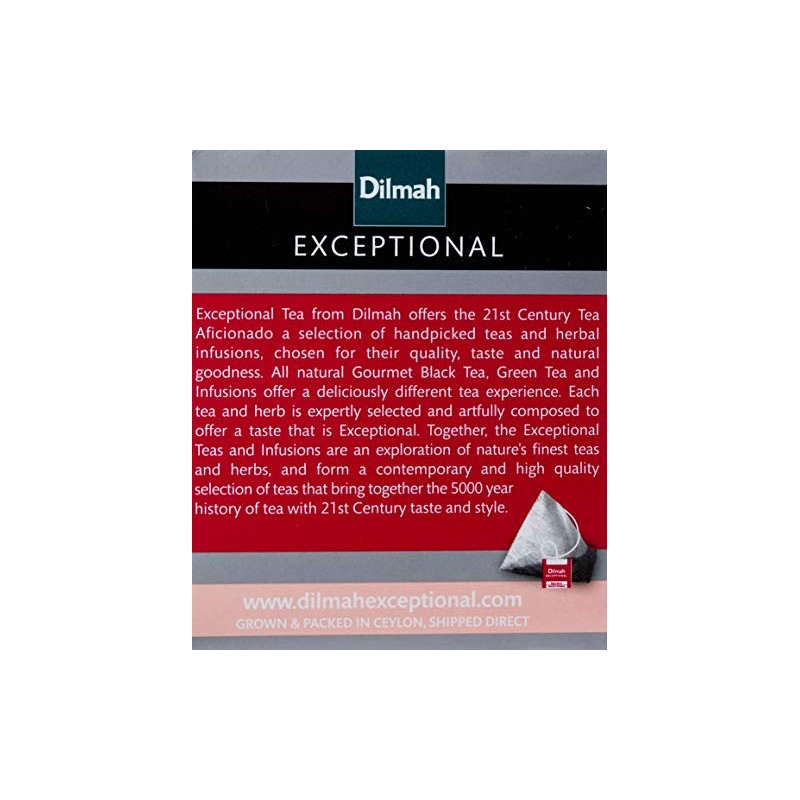 Dilmah Exceptional Rose with French Vanilla, 40 g, Rose &