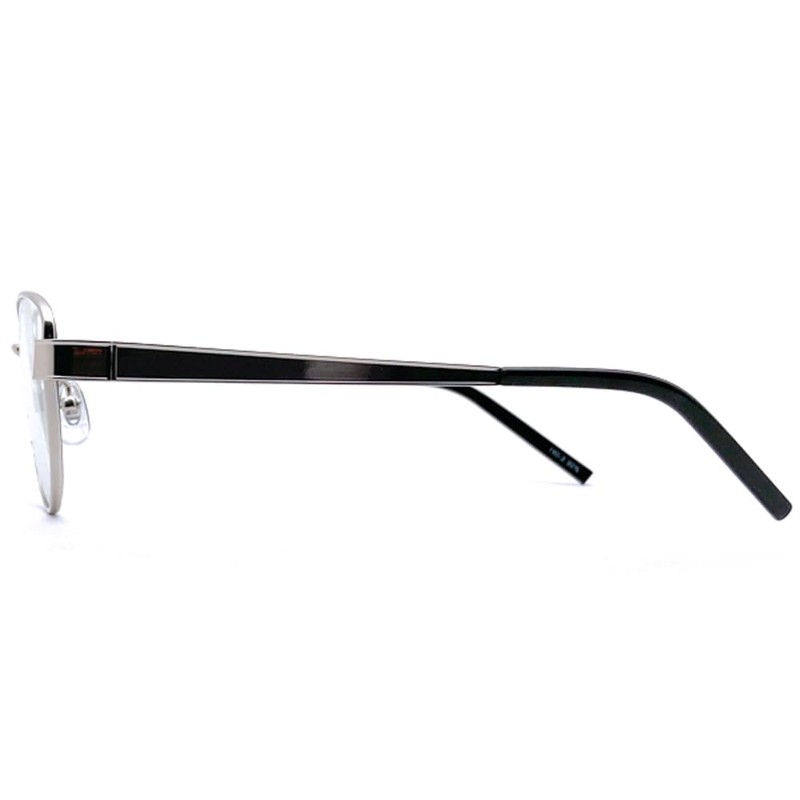 SPEED ADDICT METAL FOX SUNGLASS, Silver x Clear