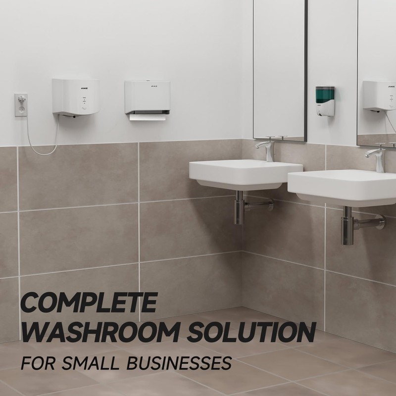 AIKE Wall Mount Paper Towel Dispenser, Fit Multifold Paper Towel