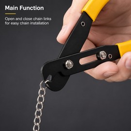 Jewelry Chain Pliers for Necklace & Bracelet Making – Precision Manual Tool for Easy Chain Opening and Installation