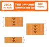 SITLDY 23 Gauge Pinner Nails 3000 Count, 3 Sizes (1-3/16",
