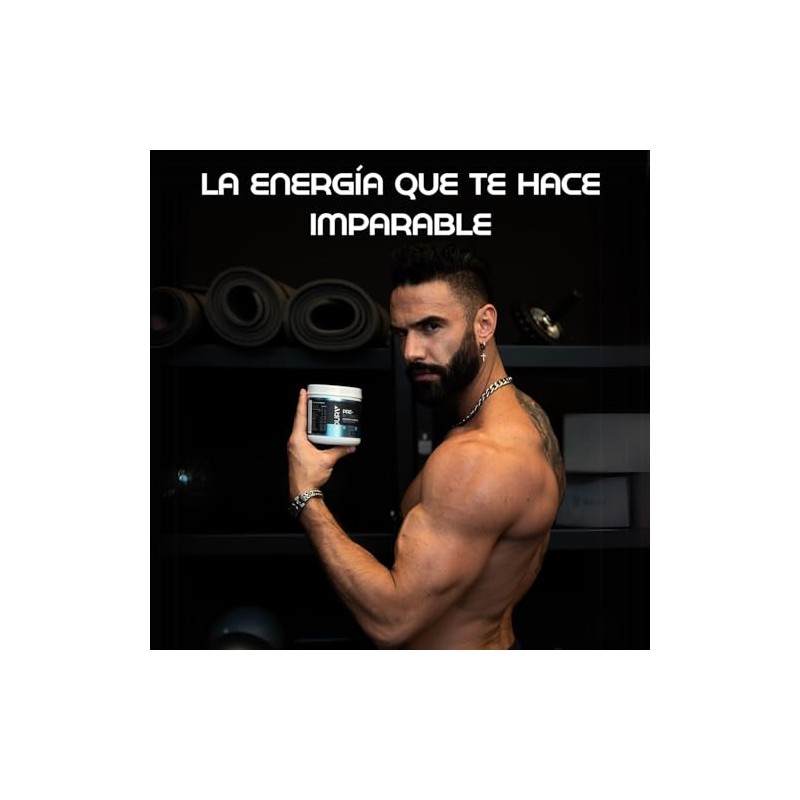 COURA Suplemento Pre-Entreno en Polvo Pre Workout Cordyceps y Beta-Alanina
