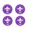 Set of 4 x Scouts Iron on Screen Print Transfer