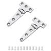 316 Stainless Steel Boat Hatch Hinges,4inchx 2inch (100 X 50