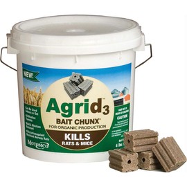 Motomco Grocery Agrid 3 Bait Chunx, 4 Pound Container