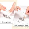 Oinsi Cremation Jewelry Lotus Shape Stainless Steel Memorial Necklace Inside