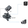 Jienk RJ45 8P8C DIN Rail Mount Ethernet Connector Distribution Breakout