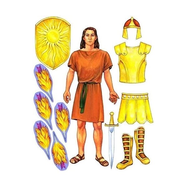 Story Time Felts Armor of God Felt Set for Bible