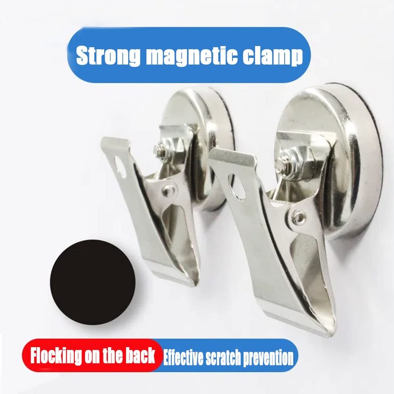 Strong Magnetic Clips - Heavy Duty Refrigerator Magnet Clips -