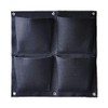 tooloflife Wall Hanging Planter Bags Plant Bag Flower Bag Black