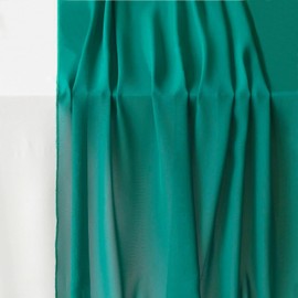 Wedding Arch Draping Fabric Teal 29" X 20FT Chiffon Fabric Sheer Drapes for Wedding Ceremony Arbor Engagement Party Bridal Shower Decoration | Teal Drapes Fabric 2 Panels