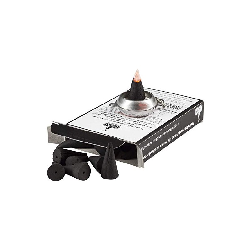 Huss - Fine Neudorfer Incense Cones with Pan Base -