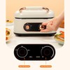 AORAN 7-in-1 Electric Griddle with Non-Stick Coating, Smokeless Grill for