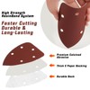 60 Sandpaper Triangle Sandpaper Velcro Mouse Sandpaper Set, 5-Hole Triangle