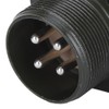 Aviation Socket 4 Pin 2.2KW‑5.5KW Alloy Equipment Plug Motors Industrial