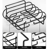 Sorbus® Non-Stick Rib Rack - Porcelain Coated Steel Roasting Stand