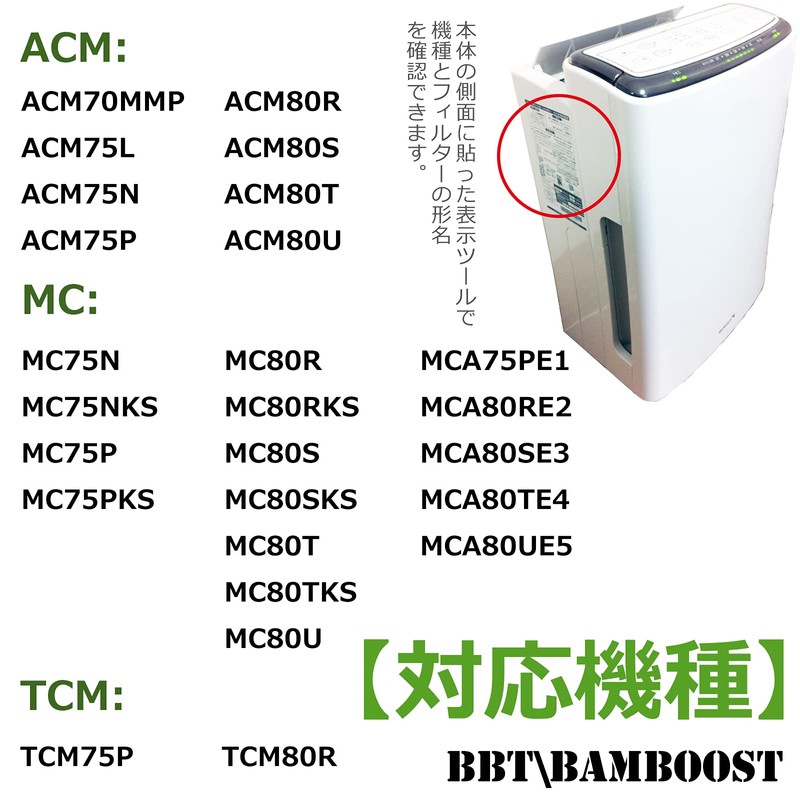 BBT Deodorizer Filter 2076685 Deodorizer Catalyst Unit MC80T MC80RKS ACM80T