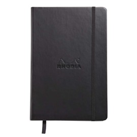 Rhodia Large Plain Webnotebook - Black