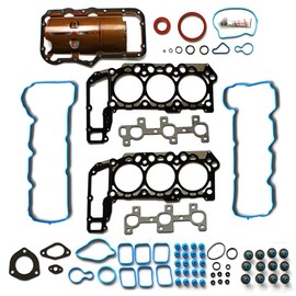 KEYALL Full Gasket Set - Compatible with 2006-2010 for Jeep Commander 3.7L;2005-2010 for Jeep Grand Cherokee 3.7L - Replace HS26229PT-1 CS26229