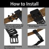 SIVIGEAR Drop Leg Strap Holster for QLS, Aluminum Alloy Modular