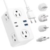Kakyanill European Travel Plug Adapter, EU/UK/US Travel Plug Adapter Power