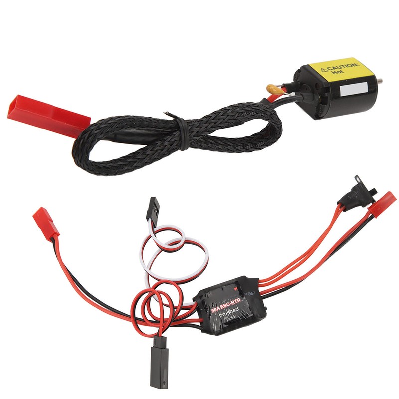 Rc Brushed Motor Esc Combo Low Noise High Torque 030