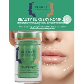 Beauty Surgery Complex Dietary Supplement to Support the Normal Function of the Immune System After Surgery Surgery Permanent Makeup and Injections 50 Capsules