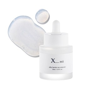 xmii Silky Barrier Suampoule, 1.0 fl oz (30 ml), Moisture Ampoule, Beauty Essence, Hyaluronic Acne, Moisturizing, Oily Skin, Sensitive Skin, Korea
