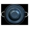 Large Mexican Style Wok Comal Cazo Griddle Fryer Chicharron Deep