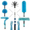 CXU 25 Feet Fan Cleaner High Ceiling 2 Cobweb Dusters