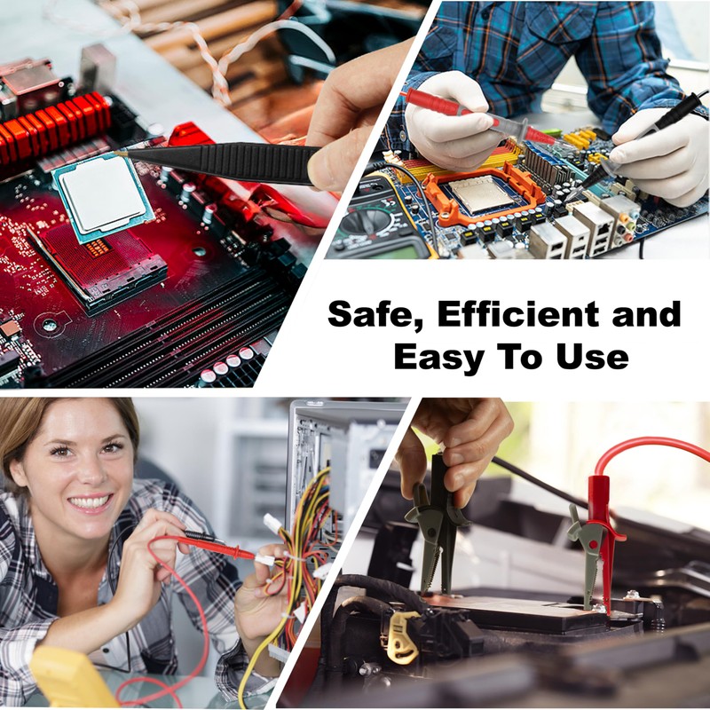 27PCS Multimeter Test Leads Kit,Professional and Upgraded Test Leads Set