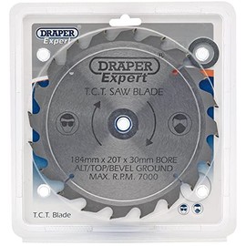 Draper 09471 TCT Saw Blade 184 x 30mm 20-Tooth