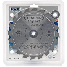 Draper 09471 TCT Saw Blade 184 x 30mm 20-Tooth