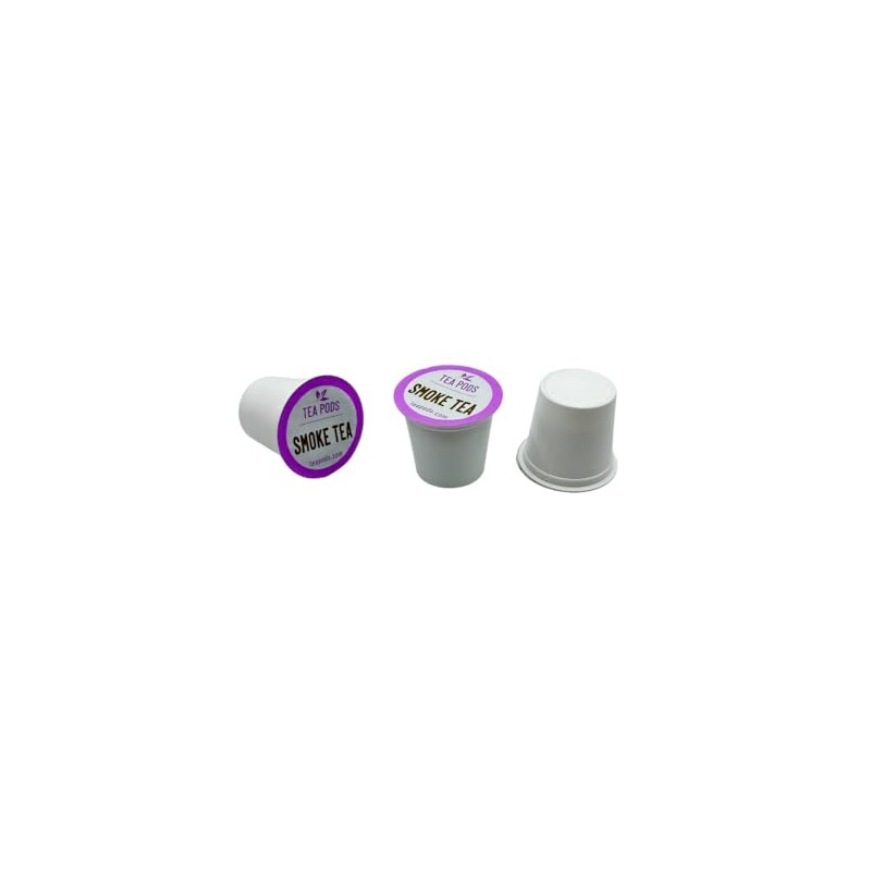 Smoke tea pods, single-serving tea capsules compatible with K-Cup brewing