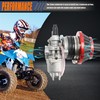 ABCERRSI PZ13 13mm Carburetor with Air Filter Stack Compatible with