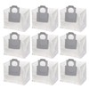 9pcs Robot Cleaner Dust Bag Disposable Dust Collection Bag for