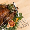KAYCROWN Turkey Lifter Forks, Stainless Steel Poultry Lifters Set of