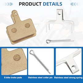 Jerbor Ebike Pastillas de freno para CYCROWN CycRun CycHunter