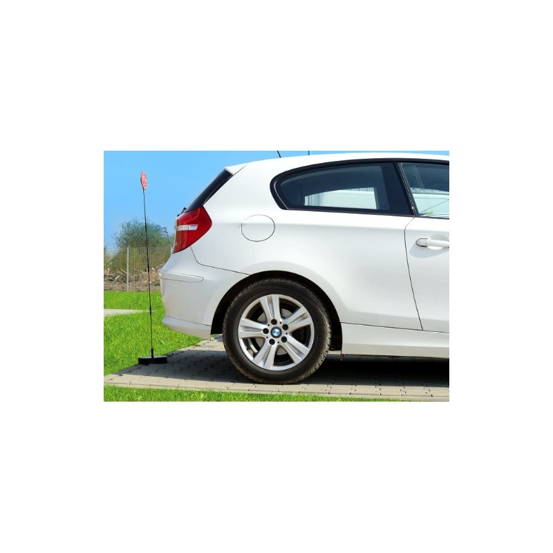 Lescars Stop Sign Parking Assistance with LEDs