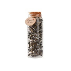 Capsule Letters"Message in a Bottle" Glass Favor Bottle(Mixed Color 110pcs)