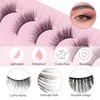 Oreola False Eyelashes, Natural Half Eyelashes, Cat Eye, Short Eyelashes,