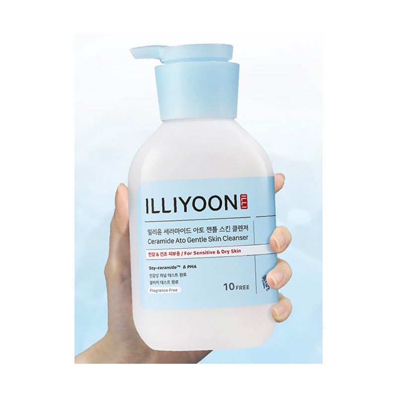 Iliyun Ceramide Ato 5.0 Low-pH Gentle Skin Cleanser, 400ml, 1