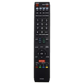 Replace Remote Control fit for Sharp AQUOS TV GB005WJSA GA890WJSA GB004WJSA GB118WJSA GB172WJSA LC80LE642U LC80LE650 LC80LE650U LC40LE830U LC40LE830UA LC40LE830UB LC40LE832U LC40LE832UB LC40LE835