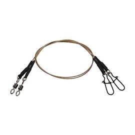 DAM Fz Effzett Coated Core49 Spin Leader 30 cm 11 kg 56404 7 x 7 Steel Leader for Indicator Rubber Fish Wobbler