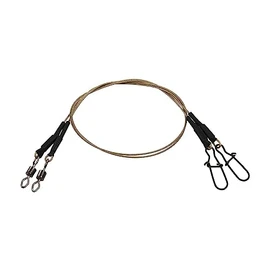 DAM Fz Effzett Coated Core49 Spin Leader 30 cm 11 kg 56404 7 x 7 Steel Leader for Indicator Rubber Fish Wobbler