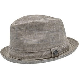CHILLOUTS Men's Lochsloy Hat, Taupe Check