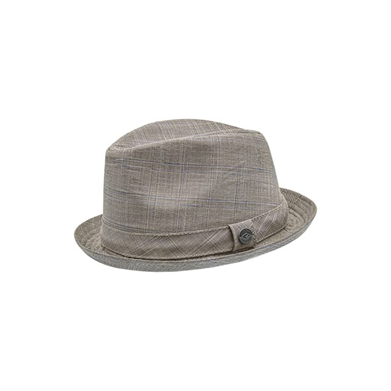 CHILLOUTS Men's Lochsloy Hat, Taupe Check