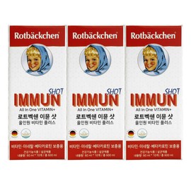 Lotvekshen 로트벡쉔 이뮨 샷 올인원 비타민 플러스 60ml x 10개입 3개 / 써클 Lotbeckshen Immune Shot All-in-One Vitamin Plus 60ml x 10 Packs 3 / Circle