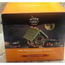 Hyde Ship N 24 Hours. New-Pre-Build Haunted House Chocolate Cookie kit. 25.9 Oz.